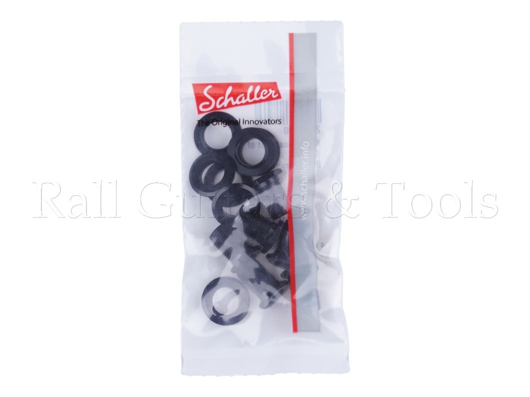 Schaller Gitarren Mechanik Mutter Schwarz