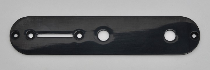 T-Style Kontrollplatte Schwarz, Standard, 10mm