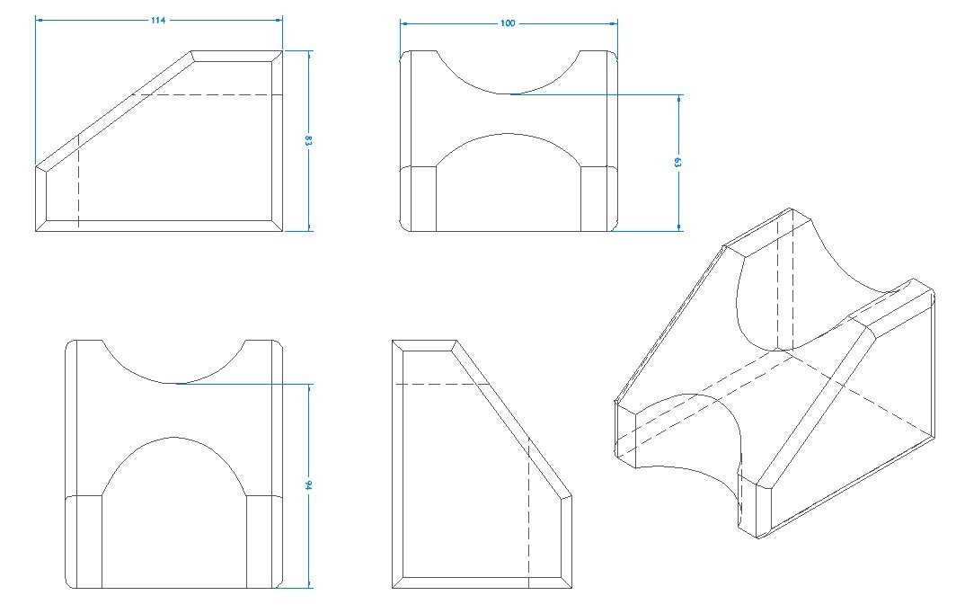 Kork-Halsunterlage für Gitarrenwartung (Neck Rest) Kork-Halsunterlage für Gitarrenwartung (Neck Rest)