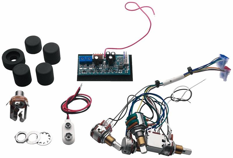 STC-3P 3-band Elektronik für passive Tonabnehmer STC-3P 3-band Elektronik für passive Tonabnehmer