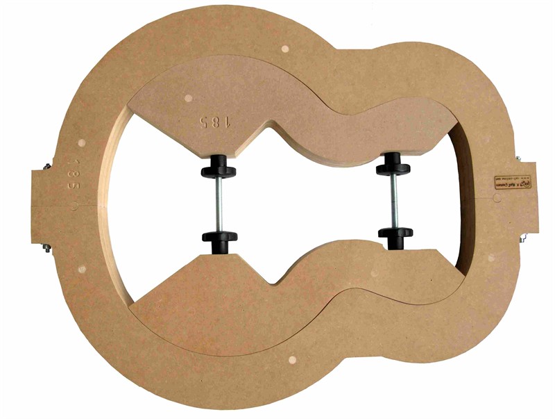 Gitarrenbau Außenform - Jumbo Typ 185