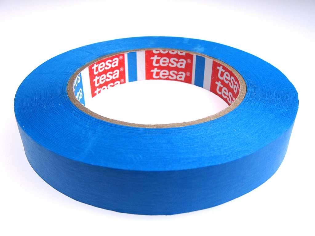 Tesakrepp Spezial Blau Abdeckband 19mm breit, 50m Tesakrepp Spezial Blau Abdeckband 19mm breit, 50m