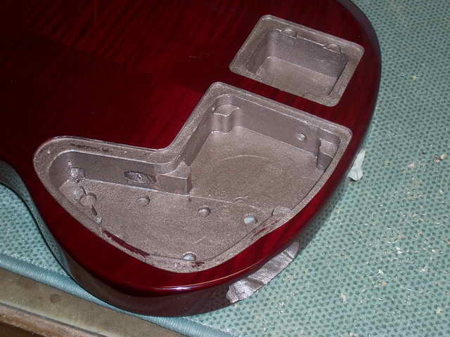 Aufbringen der Abschirmung