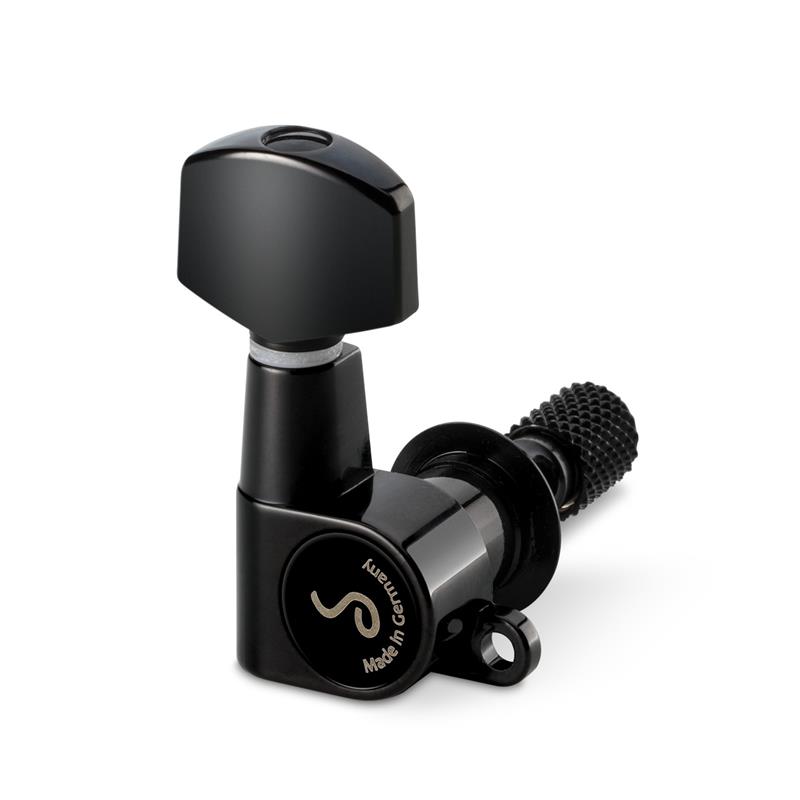 Schaller M6 Mini Toplocking 3L/3R Schwarz V-Tec®