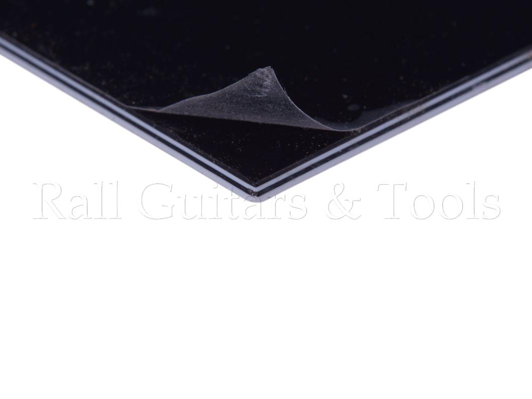 PG Rohmaterial, Schwarz 4-lagig 45 x 29 cm 434-B PG Rohmaterial, Schwarz 4-lagig 45 x 29 cm 434-B