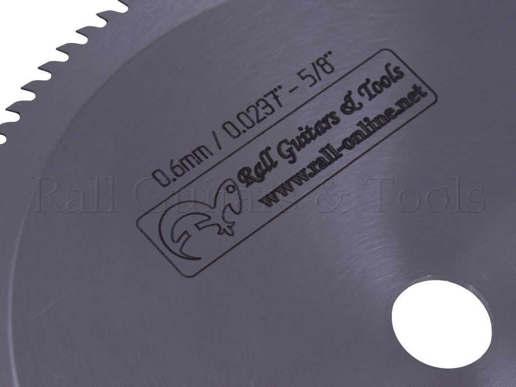 6" x 5/8" Kreissägeblatt für Bundsäge 0,6mm (0,023")