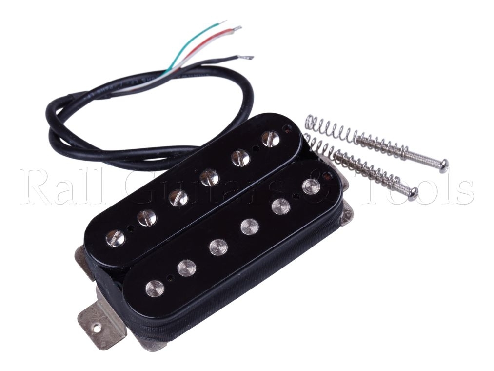 KLUSON CreamBucker PAF, Hals, schwarz PF1NB