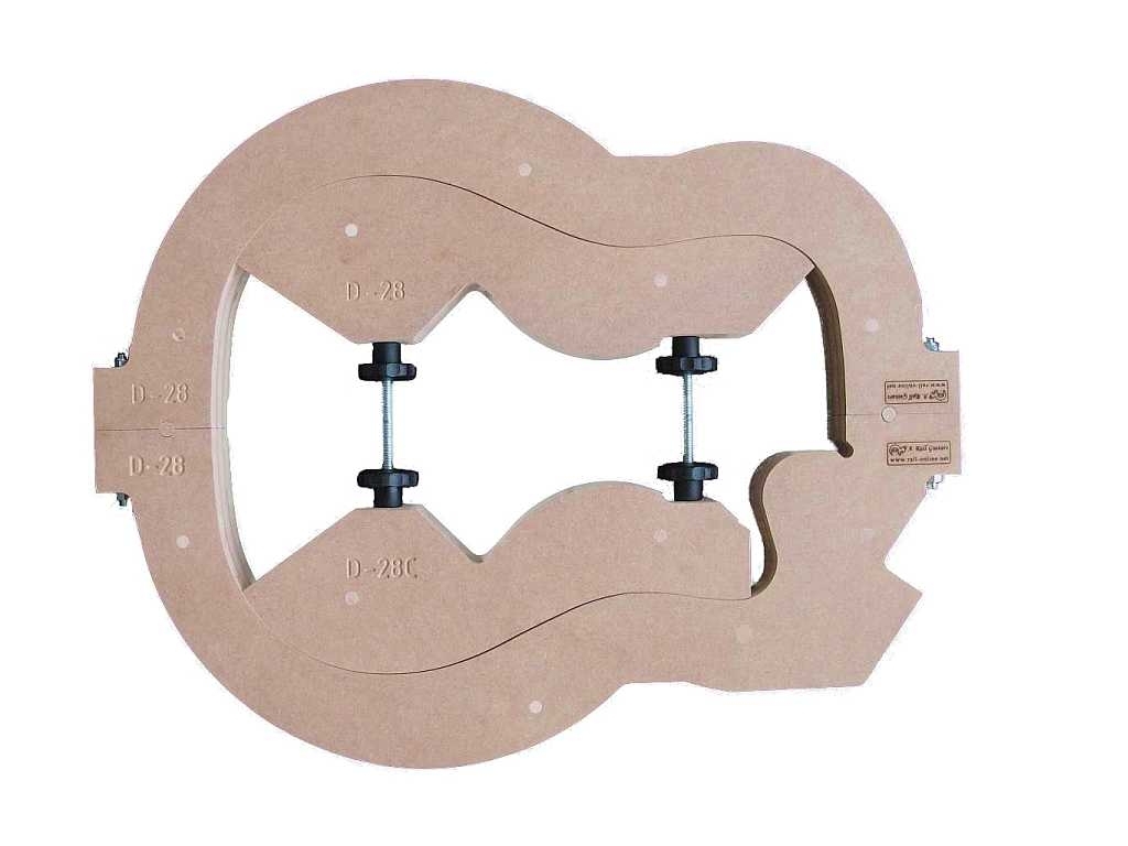Gitarrenbau Außenform - Dreadnought Cutaway Typ Gitarrenbau Außenform - Dreadnought Cutaway Typ