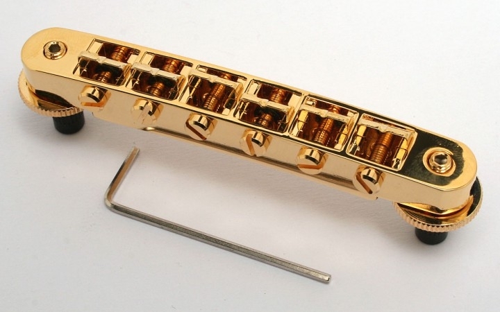 Duesenberg Steel Saddle Bridge HWD2G gold