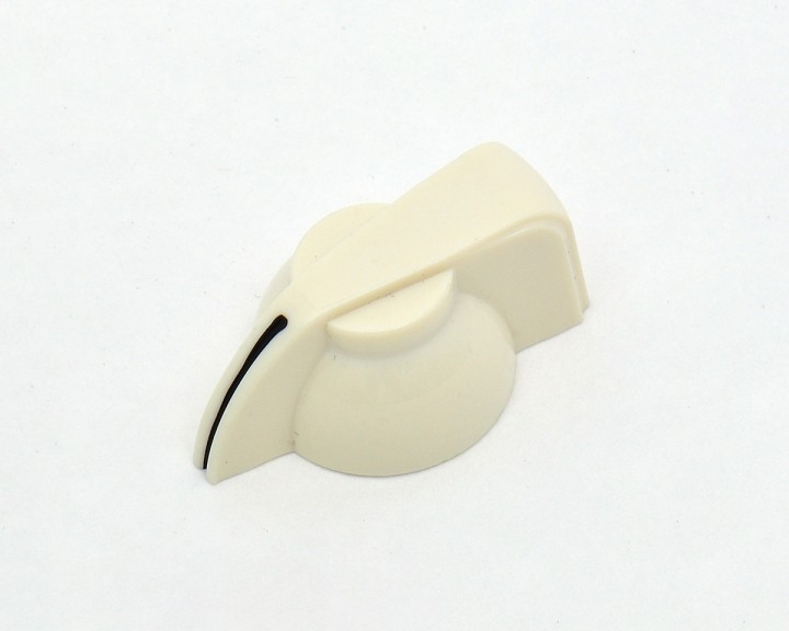 Potiknopf Chickenhead Klein Altweiß Steckknopf Potiknopf Chickenhead Klein Altweiß Steckknopf