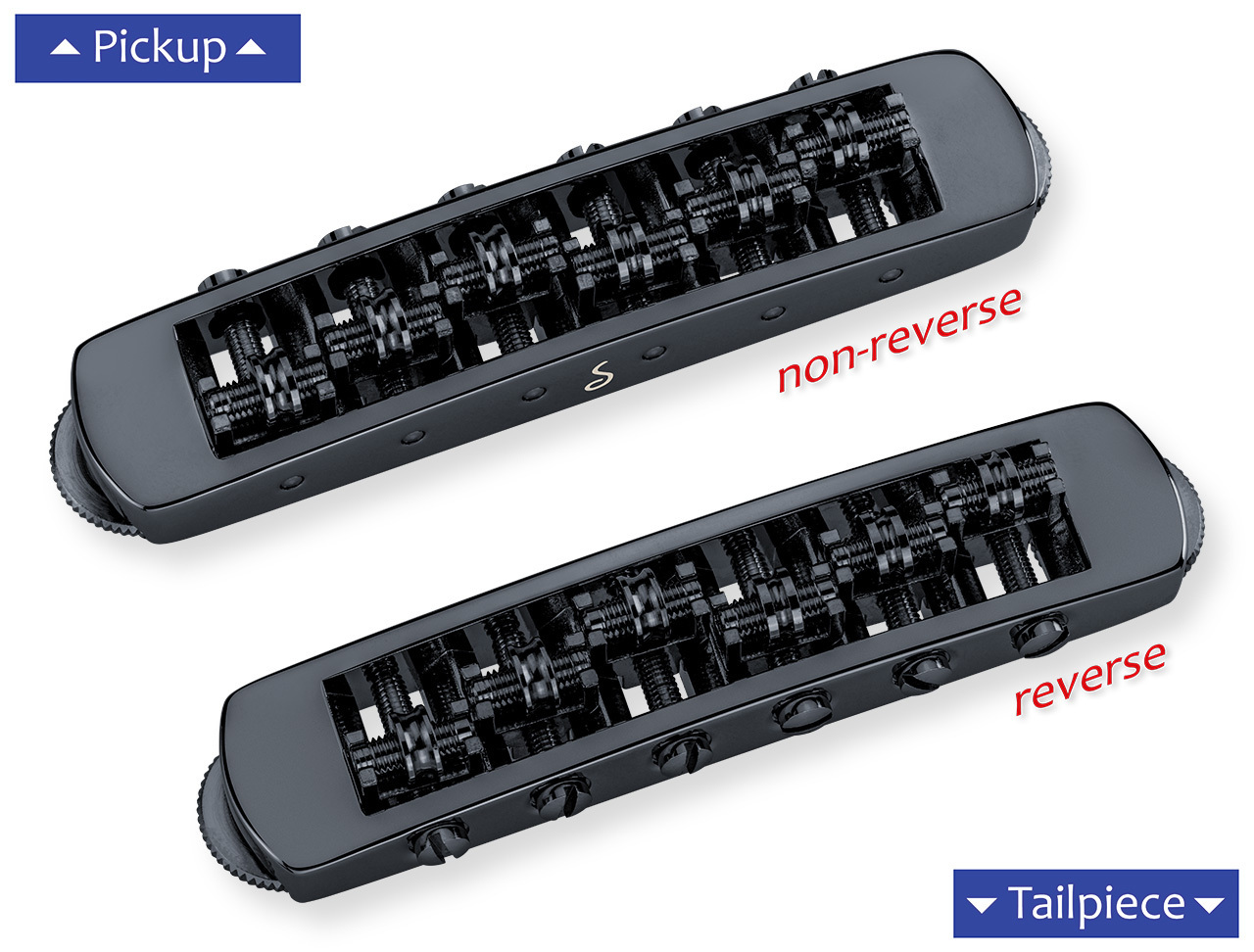 Schaller STM Steg Schwarz Non Revers