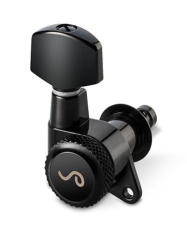 Schaller Mechanik M6 135 Klemm 6L Schwarz V-Tec®