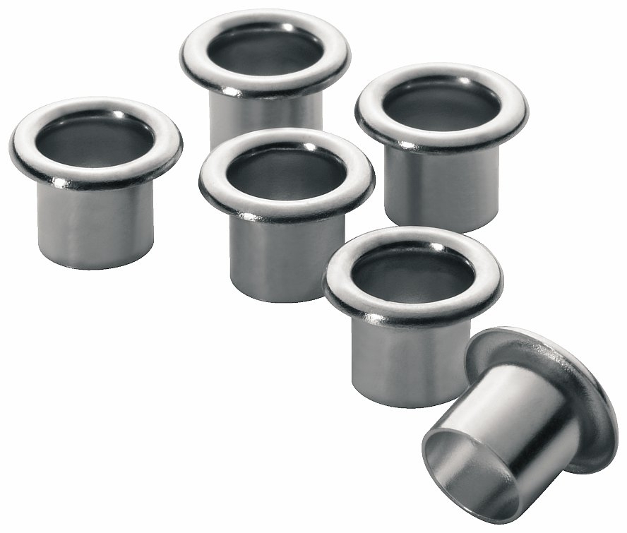 6'er Set Mechanikhülsen 7mm, vernickelt 6'er Set Mechanikhülsen 7mm, vernickelt