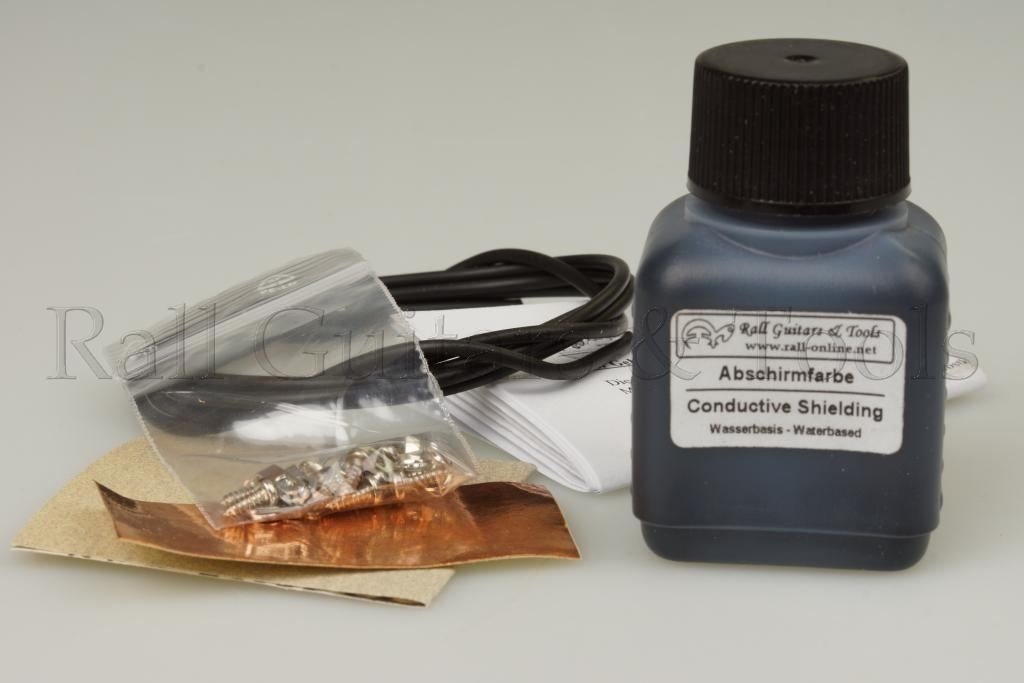 Set Abschirmfarbe Graphit (wasserbasis) - 50ml