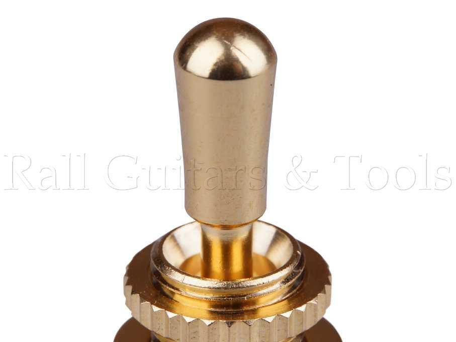 Toggle Switch Knopf Metall Gold US-Gewinde Toggle Switch Knopf Metall Gold US-Gewinde