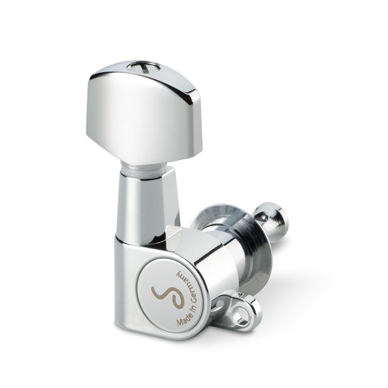 Schaller Mechanik M6 Mini 6L/6R Chrom V-Tec® Schaller Mechanik M6 Mini 6L/6R Chrom V-Tec®