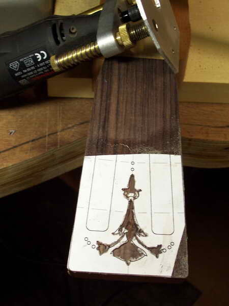 Ausfräsen mit dem Dremel