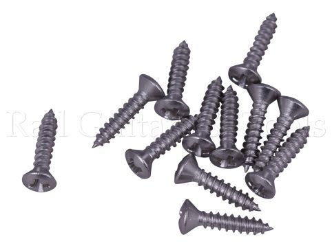 Schlagbrett Schrauben 3x12mm Edelstahl 12 Stk Schlagbrett Schrauben 3x12mm Edelstahl 12 Stk