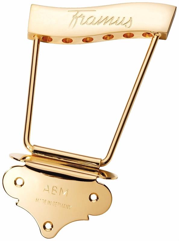 Framus Trapez Saitenhalter für Semiakustik gold Framus Trapez Saitenhalter für Semiakustik gold