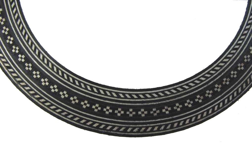 Rosette Herringbone b, Innen.Ø 95mm, h=1,3 b=17,5