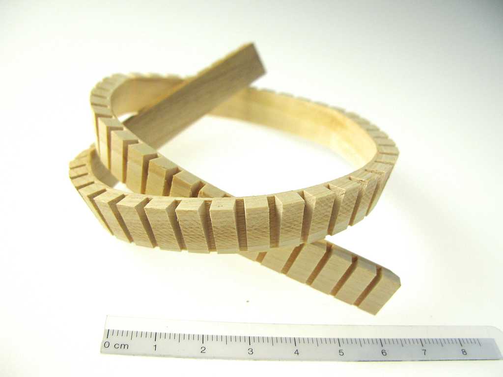 Flex-Reifchen keilförmig 5x11x400mm 10'er Satz