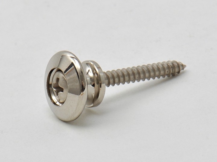 Gurtknopf "Plus" 15 x 9 Nickel