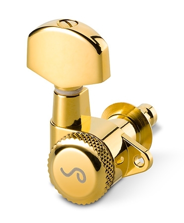 Schaller Mechanik M6 90 Klemm 3L/3R Gold V-Tec®