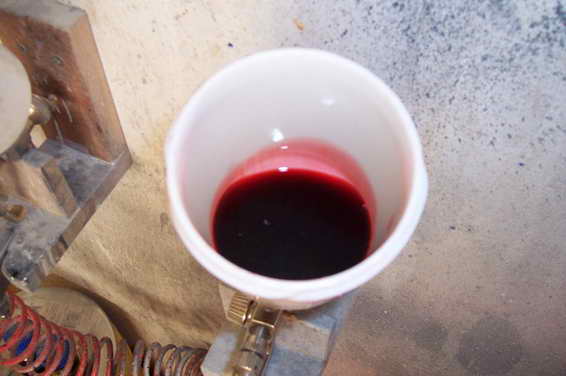 Lackierung Faded Cherry (Gibson LP Lefthand)