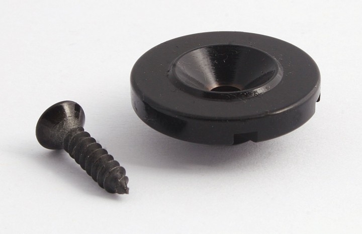 Saiten-Niederhalter Bass Schwarz