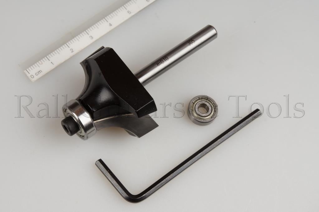 Abrundfräser R=11mm - HM 6,35mm (1/4") Aufnahme Abrundfräser R=11mm - HM 6,35mm (1/4") Aufnahme