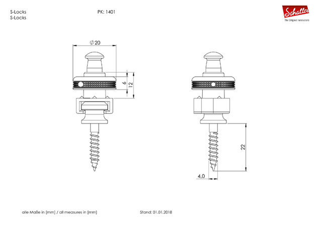 Schaller S-Locks Set Schwarz Schaller S-Locks Set Schwarz