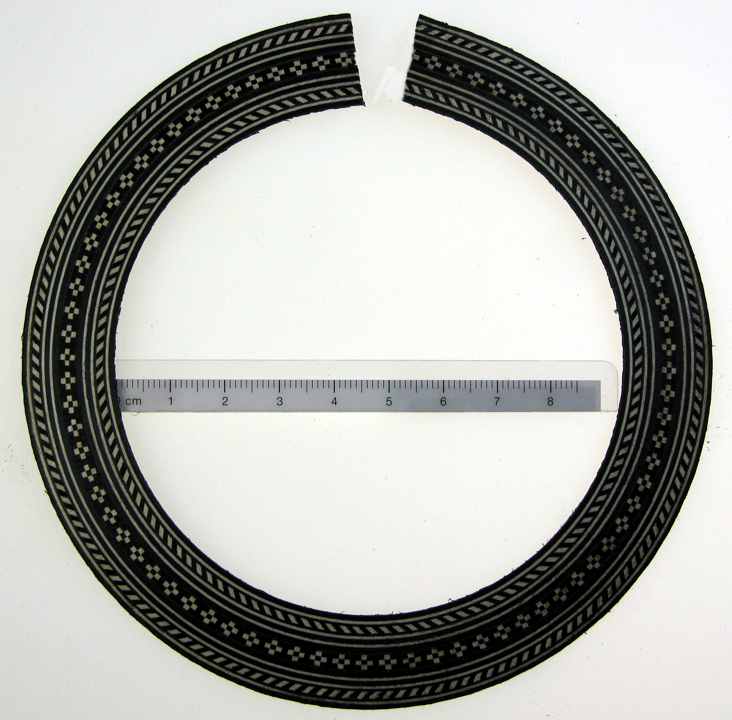 Rosette Herringbone b, Innen.Ø 95mm, h=1,3 b=17,5 Rosette Herringbone b, Innen.Ø 95mm, h=1,3 b=17,5