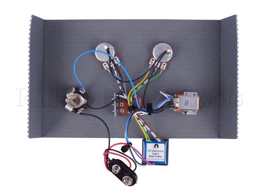 Noll TCM2 2-band Bass Elektronik mit Volumen+Bal
