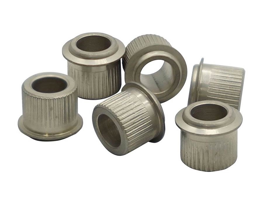6'er Set Adapterbuchsen 10mm / 6,5mm - Aged Nickel 6'er Set Adapterbuchsen 10mm / 6,5mm - Aged Nickel