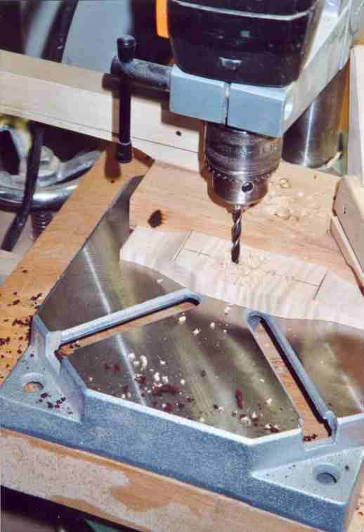 Herstellung des Stegs