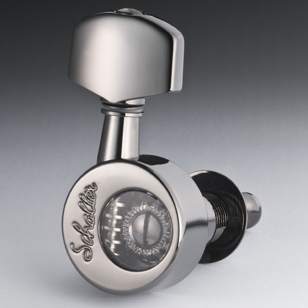 Schaller Mechaniken M6 'Da Vinci' Ruthenium 3L+3R