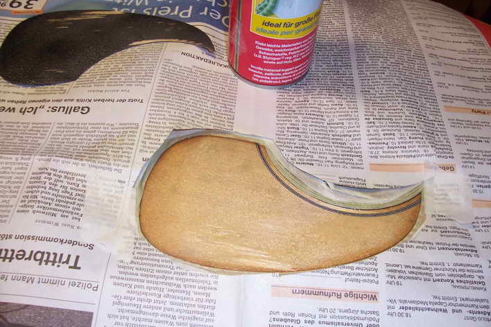 Pickguard Reparatur an Martin Dreadnought