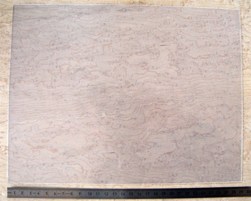 Pickguard Material; transparent, dünn; 250x300mm