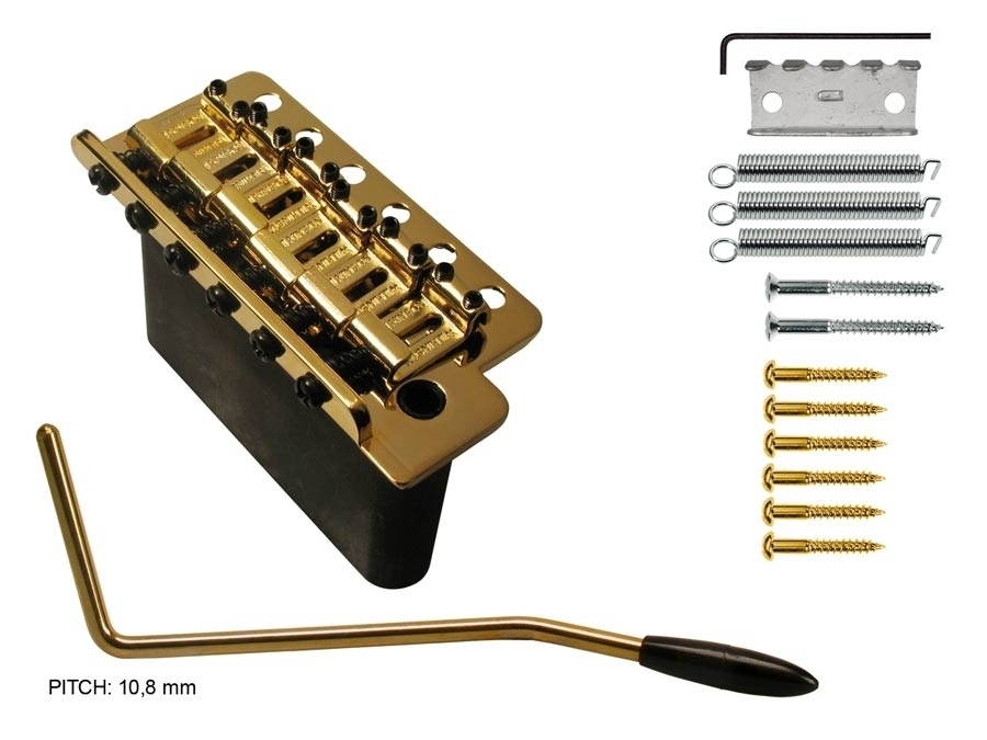 Wilkinson WV6S/G Tremolo Guss Block Gold