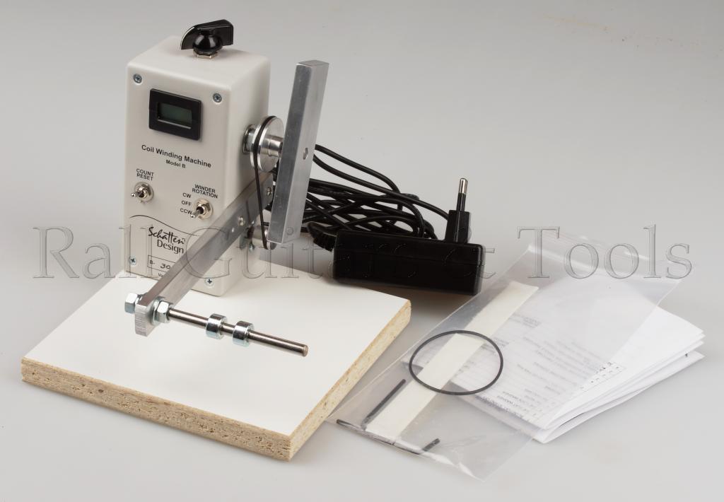 Schatten PU Wickelmaschine Mod.B KIT+ Netzteil 9V Schatten PU Wickelmaschine Mod.B KIT+ Netzteil 9V