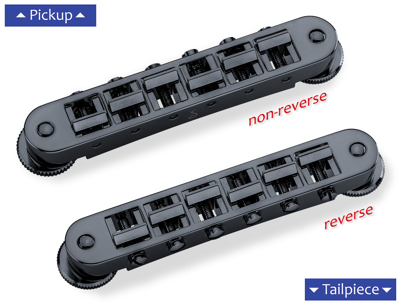 Schaller GTM Steg Black Chrom Revers Schaller GTM Steg Black Chrom Revers