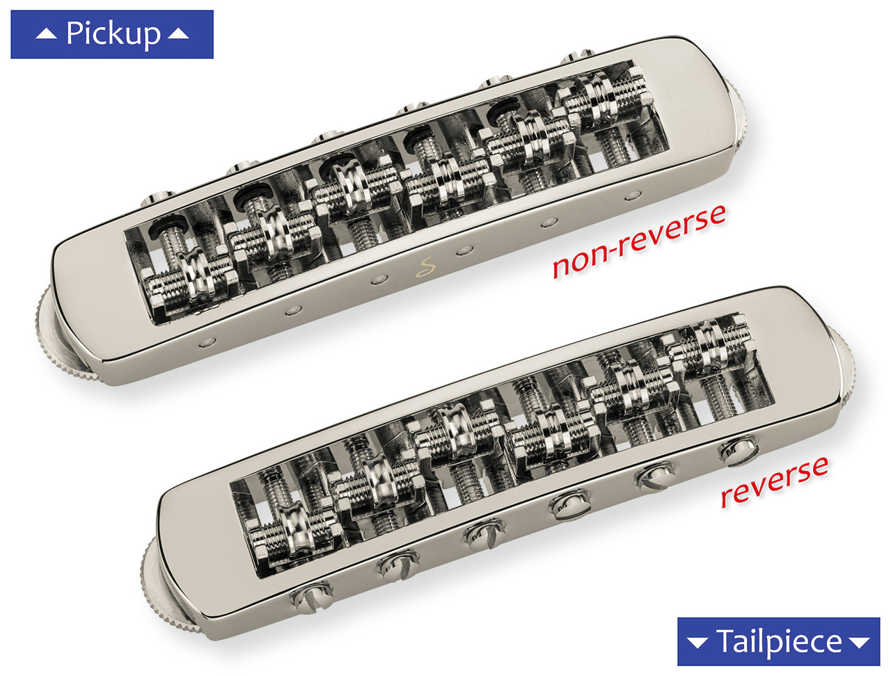 Schaller STM Steg Nickel Non Revers Schaller STM Steg Nickel Non Revers