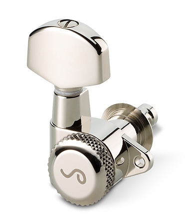 Schaller Mechanik M6 90 Klemm 3L/3R Nickel V-Tec®