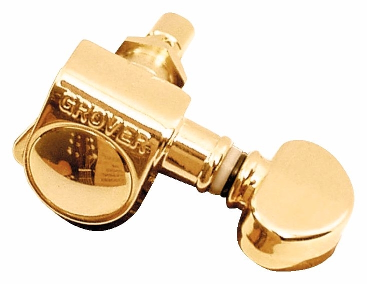 Grover GR 406G Mini Locking Rotomatics 3+3 gold