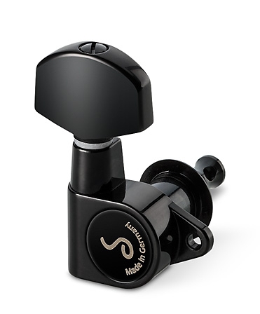 Schaller Mechanik M6 90 3L/3R Schwarz V-Tec®