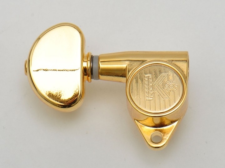 KLUSON MG33G Round-Backs 3l+3r, gold