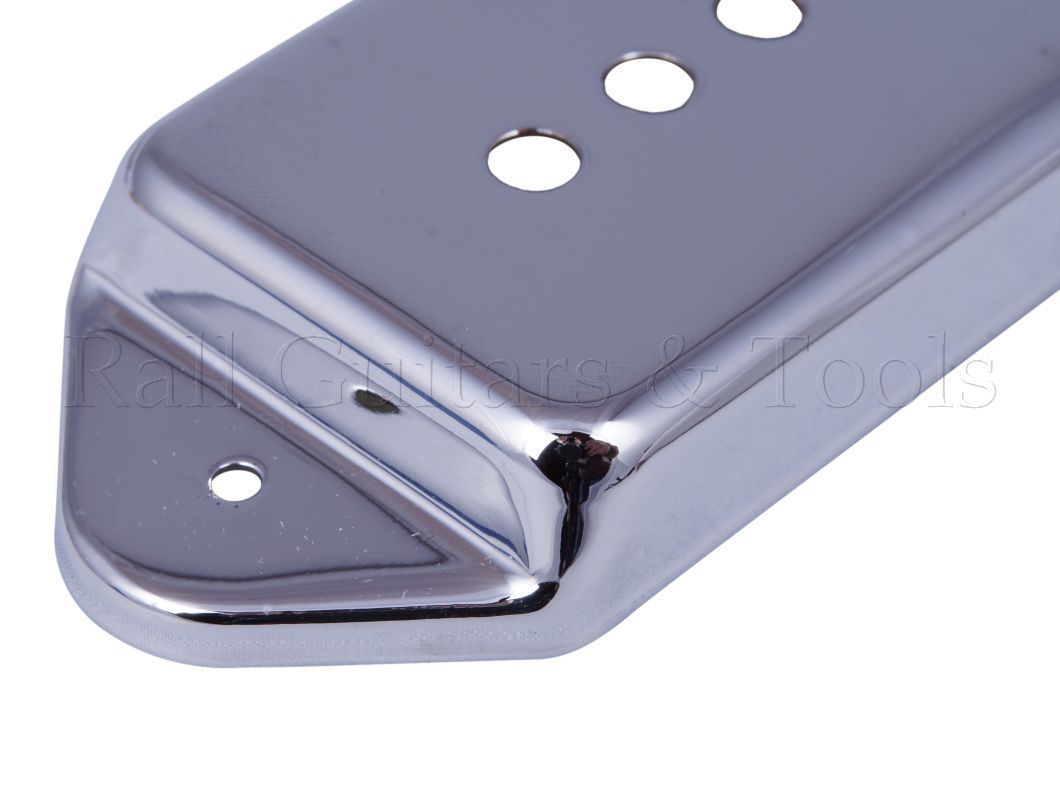 P-90 Dog Ear Cover für Brücken Tonabnehmer, Chrom, 50mm