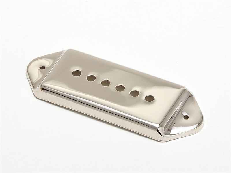 P-90 Dog Ear Cover für Hals Tonabnehmer, Nickel, 50mm