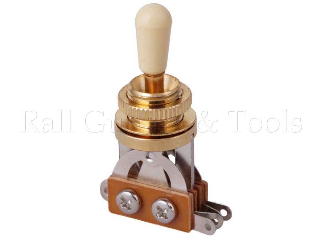 LP-style Wechsel-Schalter, gold/creme