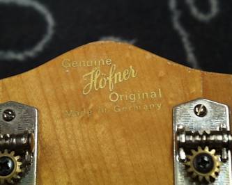 12-string Höfner Bj. 72 Reparatur
